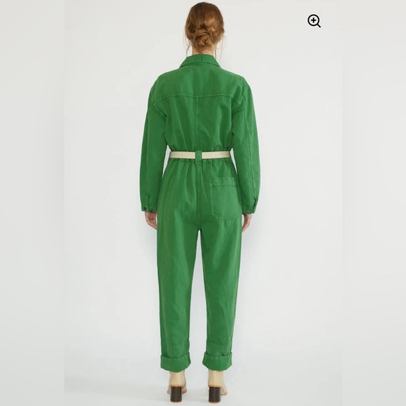 NWT ETICA Kingsley Utility Jumpsuit in Juniper, Various Sizes - Picture 3 of 8
